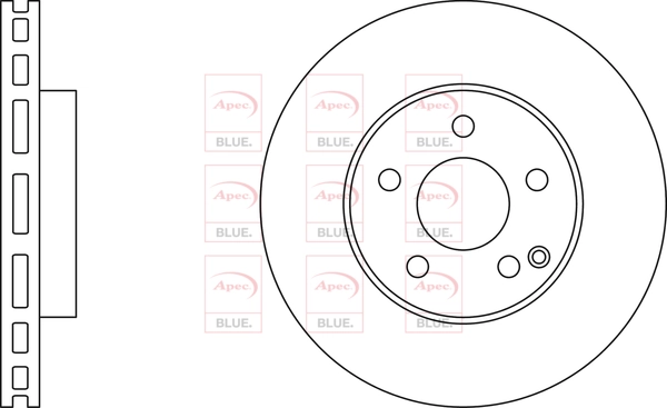 APEC féktárcsa - SDK6366 - TothCarparts