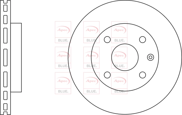 APEC féktárcsa - SDK6395 - TothCarparts