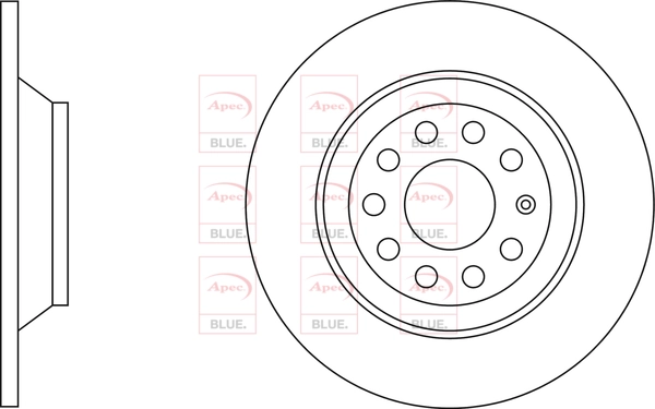 APEC féktárcsa - SDK6403 - TothCarparts