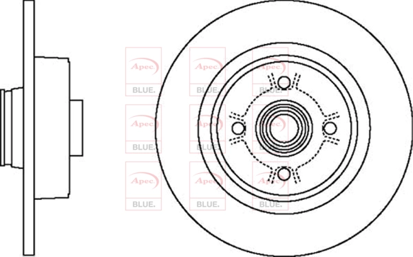 APEC féktárcsa - SDK6453 - TothCarparts