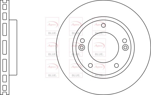 APEC féktárcsa - SDK6464 - TothCarparts