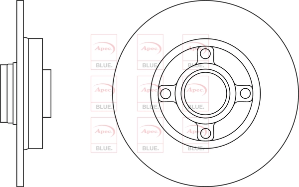 APEC féktárcsa - SDK6471 - TothCarparts