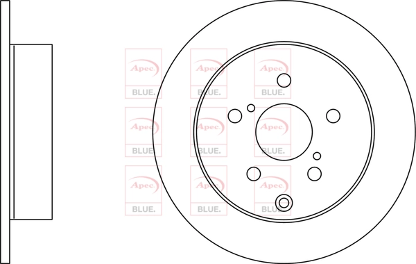 APEC féktárcsa - SDK6509 - TothCarparts