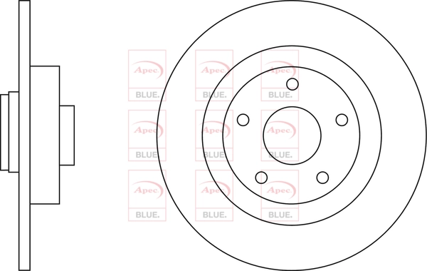 APEC féktárcsa - SDK6597 - TothCarparts