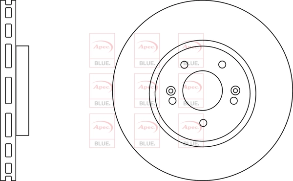 APEC féktárcsa - SDK6601 - TothCarparts
