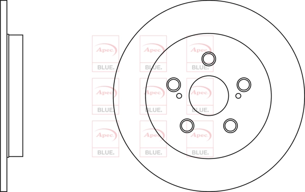 APEC féktárcsa - SDK6651 - TothCarparts