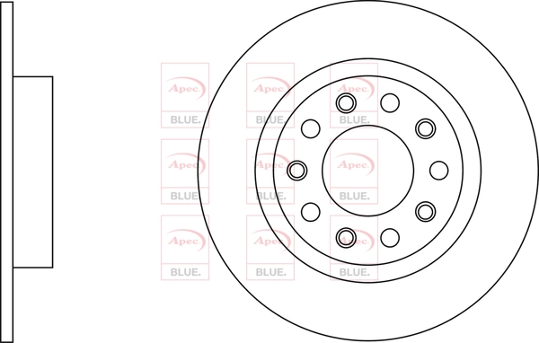 APEC féktárcsa - SDK6673 - TothCarparts