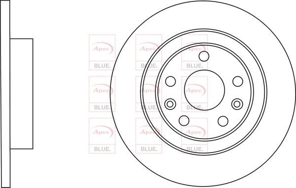 APEC féktárcsa - SDK6715 - TothCarparts