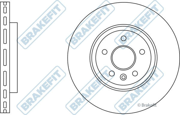 APEC féktárcsa - SDK6837 - TothCarparts