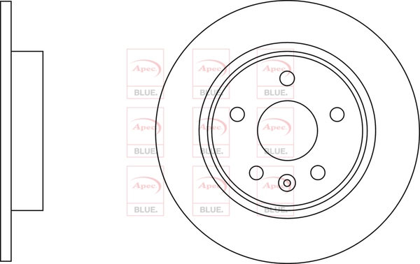 APEC féktárcsa - SDK6838 - TothCarparts