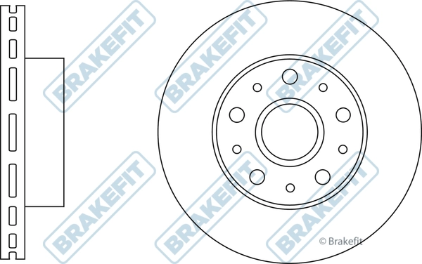 APEC féktárcsa - SDK6857 - TothCarparts
