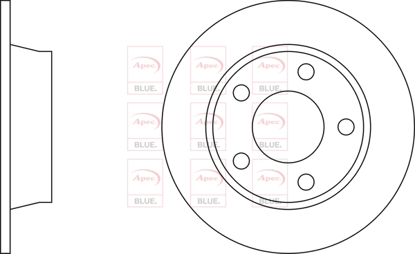 APEC féktárcsa - SDK6866 - TothCarparts