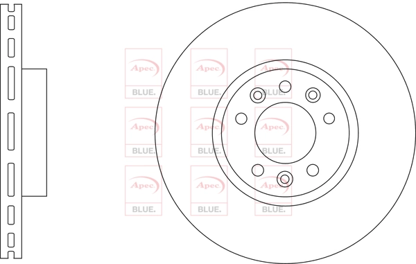 APEC féktárcsa - SDK6939 - TothCarparts