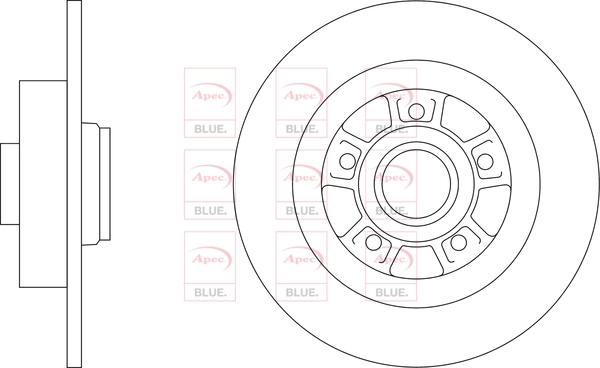 APEC féktárcsa - SDK6951 - TothCarparts