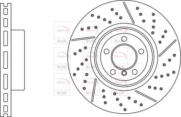 APEC féktárcsa - SDK7001 - TothCarparts