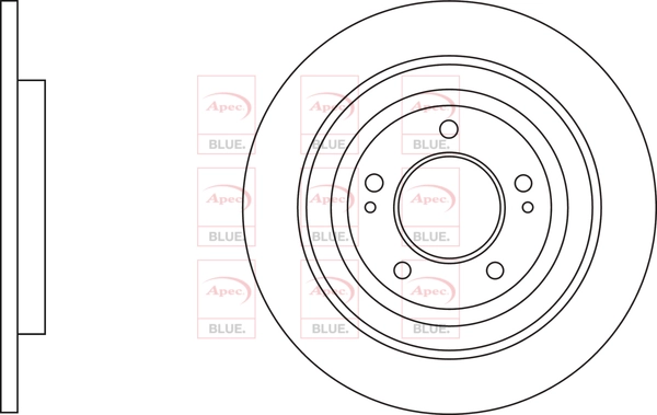 APEC féktárcsa - SDK7010 - TothCarparts