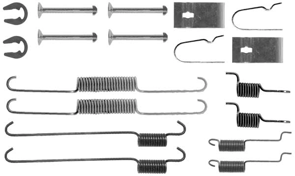 TRW tartozékkészlet, fékpofa - SFK352 - TothCarparts