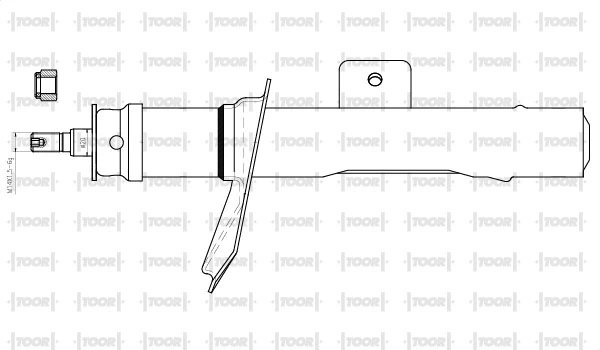 TOOR lengéscsillapító - SG11661 - TothCarparts