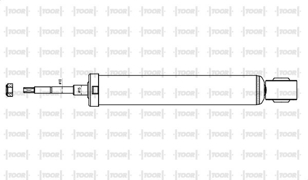 TOOR lengéscsillapító - SG12180 - TothCarparts