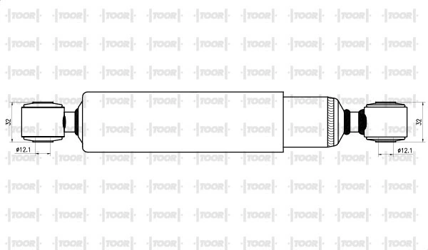 TOOR lengéscsillapító - SG50800 - TothCarparts