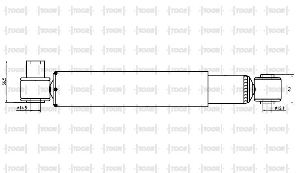 TOOR lengéscsillapító - SG53260 - TothCarparts