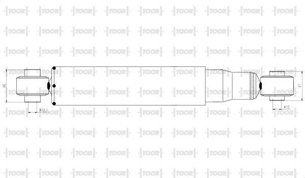 TOOR lengéscsillapító - SG53330 - TothCarparts