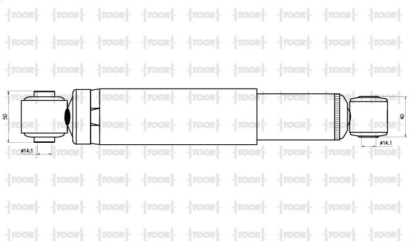 TOOR lengéscsillapító - SG53910 - TothCarparts