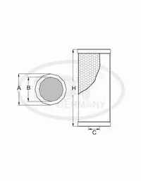 SCT - MANNOL olajszűrő - SH 420 P - TothCarparts