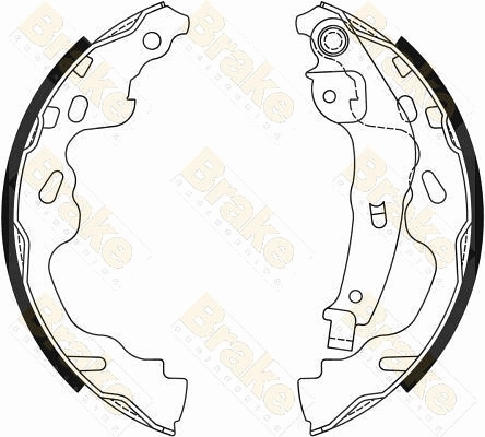 Brake ENGINEERING fékpofakészlet - SH2546 - TothCarparts