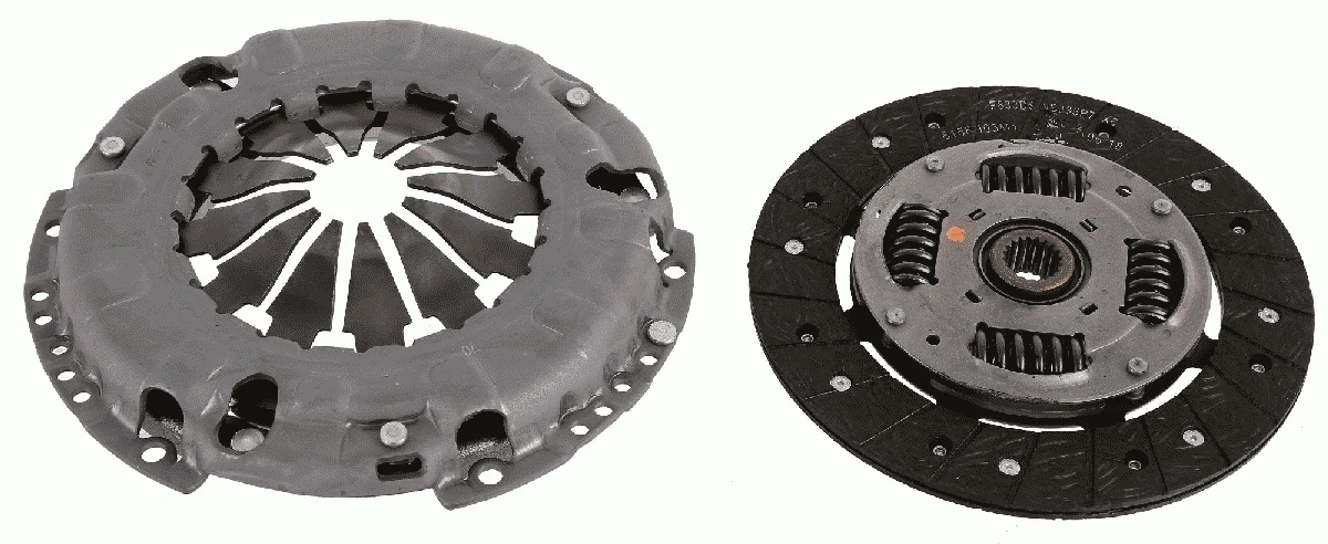 SACHS kuplungkészlet - 3000 950 829 - TothCarparts