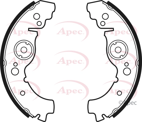 APEC fékpofakészlet - SHU104 - TothCarparts