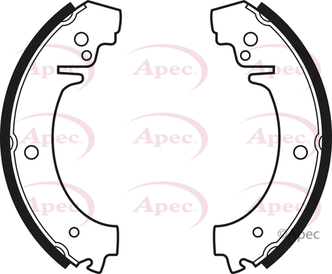 APEC fékpofakészlet - SHU95 - TothCarparts