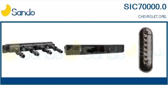 SANDO gyújtótekercs - SIC70000.0 - TothCarparts