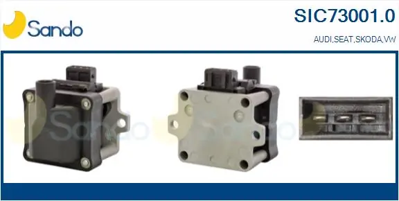 SANDO gyújtótekercs - SIC73001.0 - TothCarparts