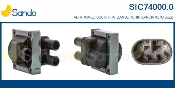 SANDO gyújtótekercs - SIC74000.0 - TothCarparts