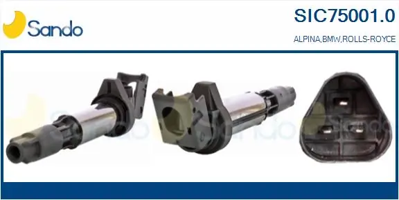 SANDO gyújtótekercs - SIC75001.0 - TothCarparts