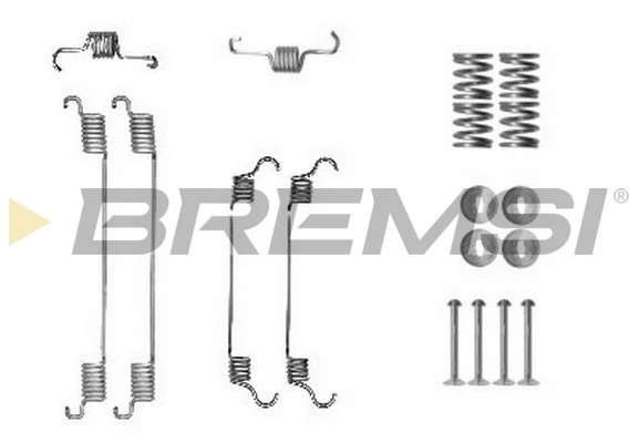 BREMSI tartozékkészlet, fékpofa - SK0034 - TothCarparts