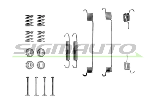 SIGMAUTO tartozékkészlet, fékpofa - SK0672 - TothCarparts