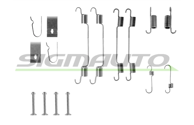 SIGMAUTO tartozékkészlet, fékpofa - SK0722 - TothCarparts