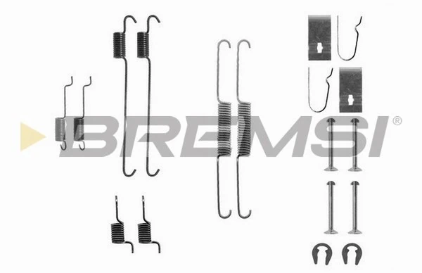 BREMSI tartozékkészlet, fékpofa - SK0815 - TothCarparts