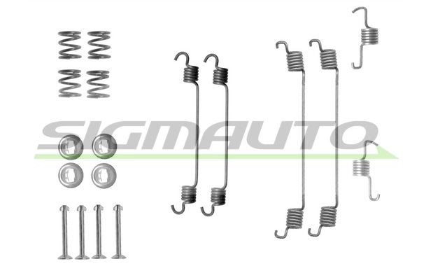 SIGMAUTO tartozékkészlet, fékpofa - SK0820 - TothCarparts