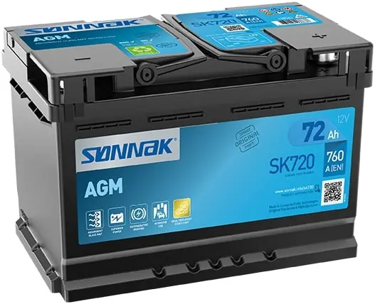 SONNAK Indító akkumulátor - SK720 - TothCarparts