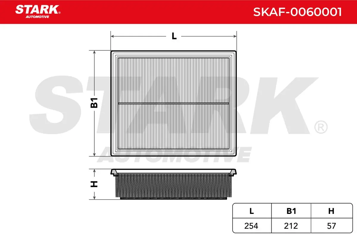 Stark légszűrő - SKAF-0060001 - TothCarparts