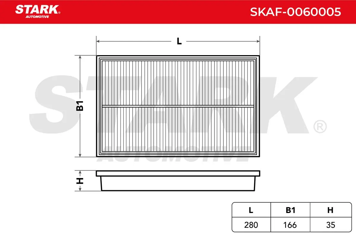Stark légszűrő - SKAF-0060005 - TothCarparts