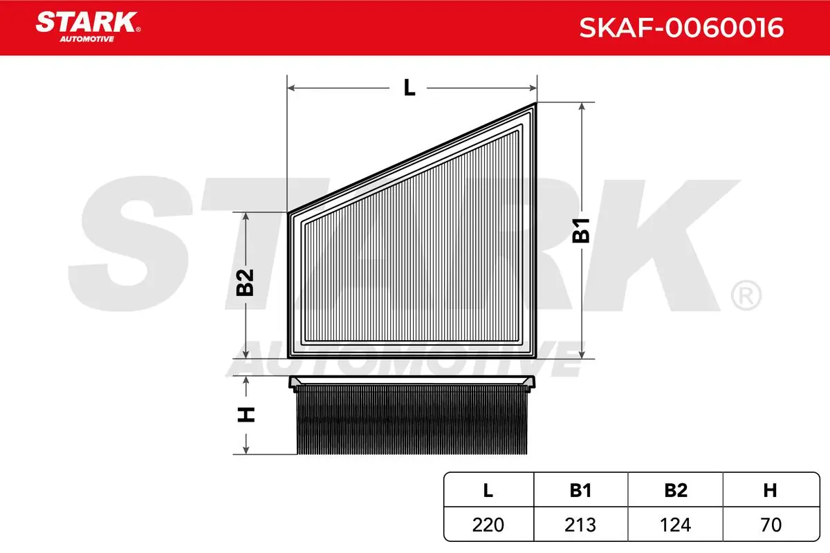 Stark légszűrő - SKAF-0060016 - TothCarparts
