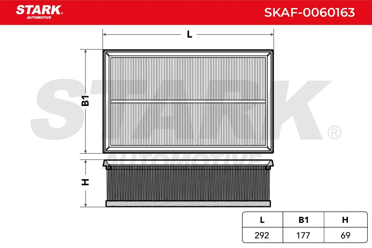 Stark légszűrő - SKAF-0060163 - TothCarparts