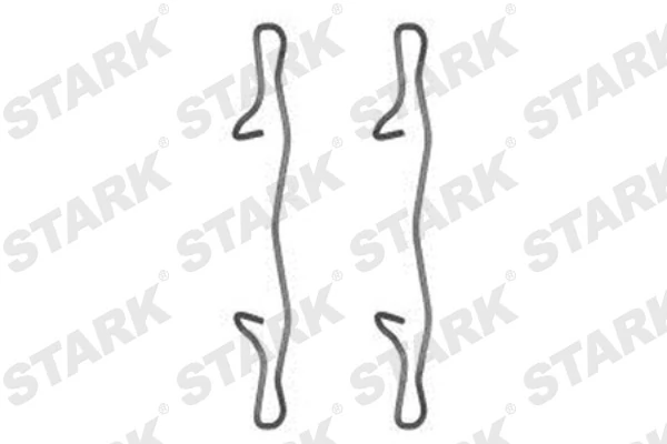 Stark tartozékkészlet, tárcsafékbetét - SKAK-1120010 - TothCarparts