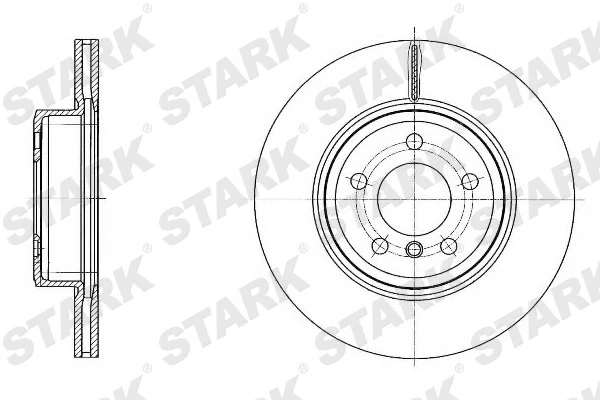 Stark féktárcsa - SKBD-0022857 - TothCarparts