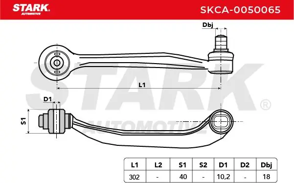 Stark lengőkar, kerékfelfüggesztés - SKCA-0050065 - TothCarparts