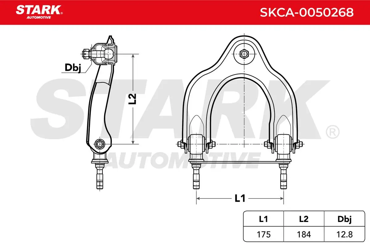 Stark lengőkar, kerékfelfüggesztés - SKCA-0050268 - TothCarparts